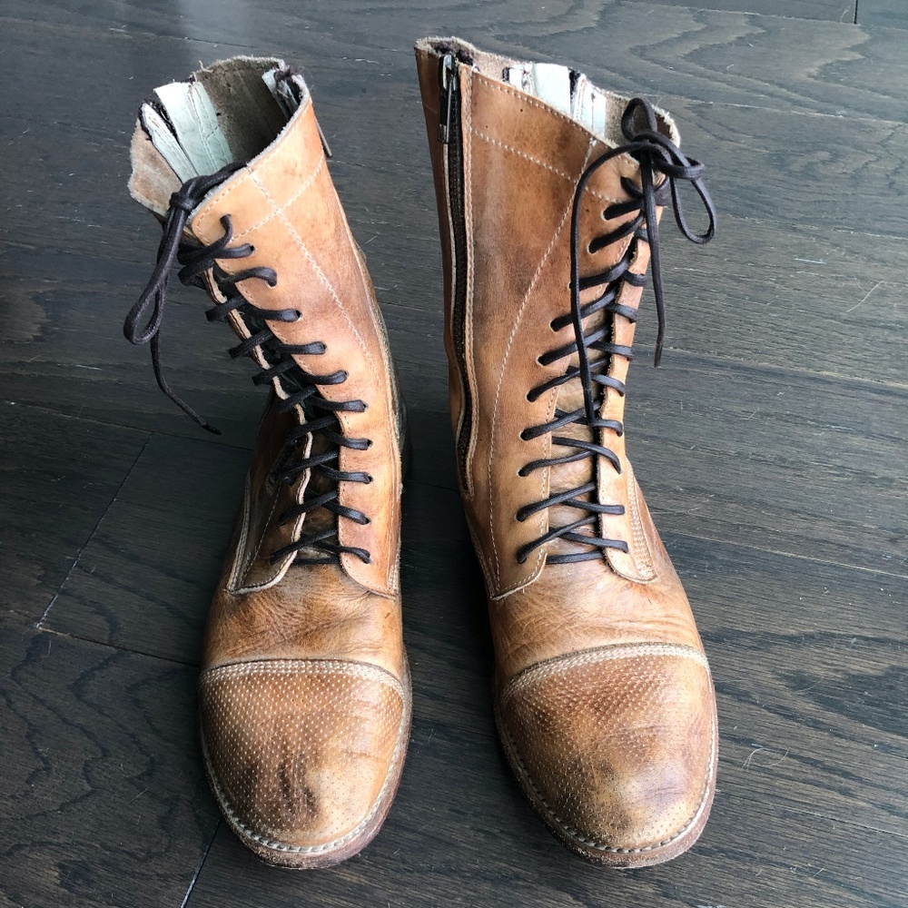 Bed Stu Combat Boots